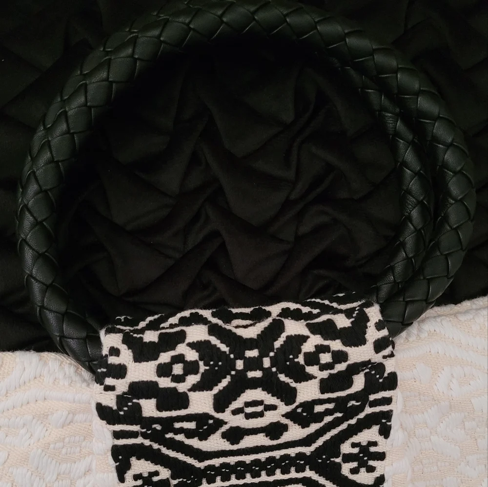ANTONELLO TEDDE LUXURY ECO CONCIOUS HAND WOVEN TOTE - Picture 5 of 9